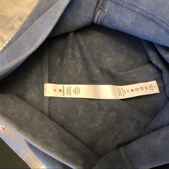 Lululemon Wunder Under Blue Leggings - Picture 2 of 5